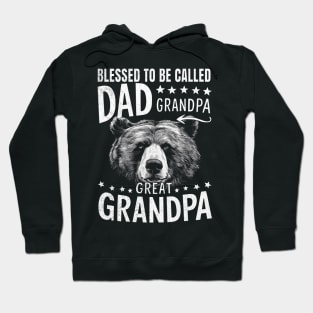 Blessed To Be Called Dad Grandpa Great Grandpa Father's Day Hoodie